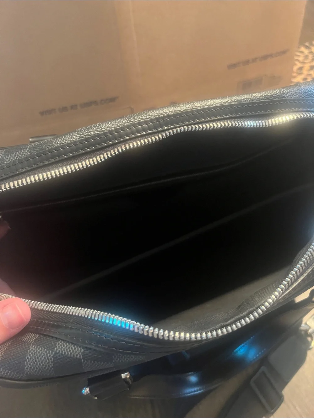 Louis Vuitton Damier Graphite Laptop Bag